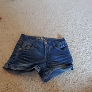 blue Jean's shorts
